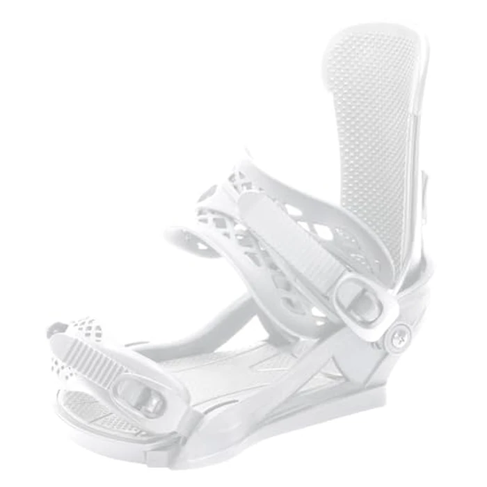 Snowboard Bindings Lightweight Snow Shoes Bindings Rear Entry Bindings for Men and Women Easy to Put on and Take Off (White, Medium) by SkyPath - Used - Very Good condition