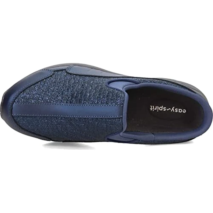 Easy Spirit Women's Traveltime 481 Mule, Navy-Glitter, 9.5 Wide by Easy Spirit - Image 5
