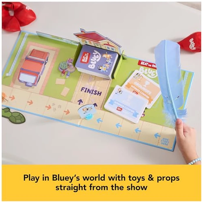 Spin Master Games, Bluey Beat the Parents, Head-to-Head Trivia & Fun Family Game Night Challenges, Easy Play, Bluey Toys, Kids & Family, 2-6 Players, for Ages 5 & Up by Spin Master Games - Image 4