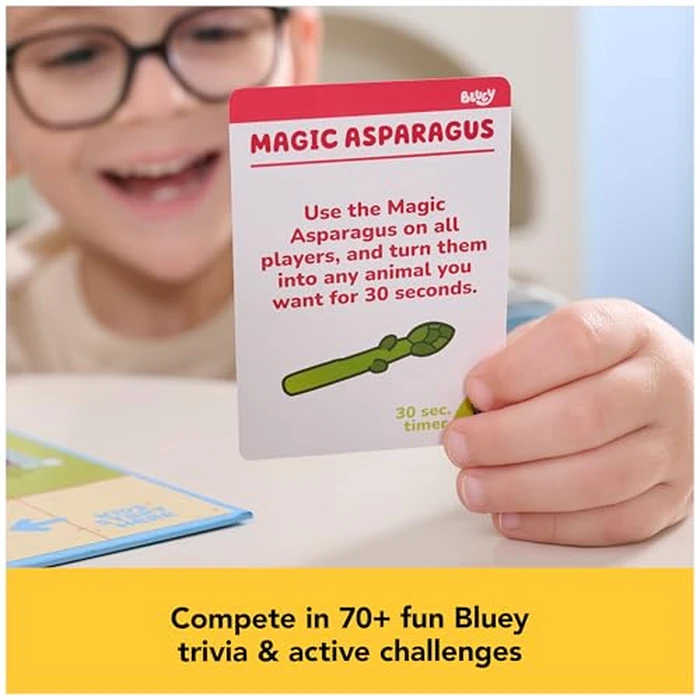 Spin Master Games, Bluey Beat the Parents, Head-to-Head Trivia & Fun Family Game Night Challenges, Easy Play, Bluey Toys, Kids & Family, 2-6 Players, for Ages 5 & Up by Spin Master Games - Image 5