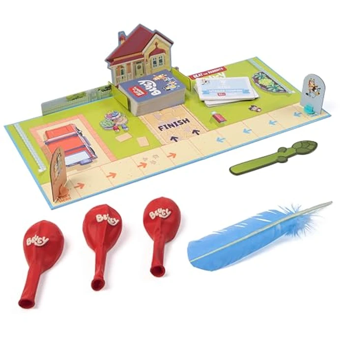 Spin Master Games, Bluey Beat the Parents, Head-to-Head Trivia & Fun Family Game Night Challenges, Easy Play, Bluey Toys, Kids & Family, 2-6 Players, for Ages 5 & Up by Spin Master Games - Image 8