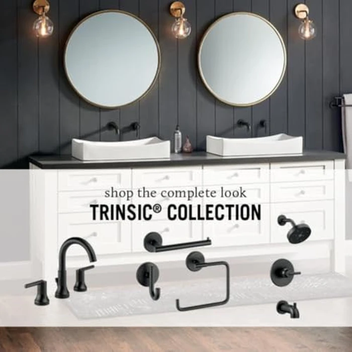 Delta Trinsic U-Spout 1-Hole Bathroom Faucet, Chrome Single Hole Bathroom Sink Faucet, Metal Push-Pop Drain Assembly, Chrome 554HAR-DST by DELTA - Image 8