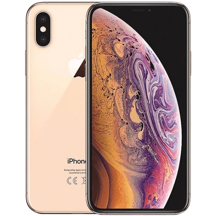iPhone XS Max - 64GB - Gold - AT&T by Apple - Refurbished - Acceptable condition