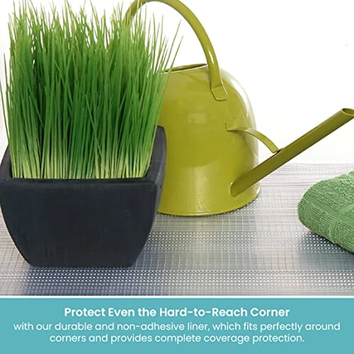 Con-Tact Brand Adhesive Zip-N-Fit Solid Grip Drawer 18" x 4', Ribbed Clear, 6 Count by Con-Tact - Image 5