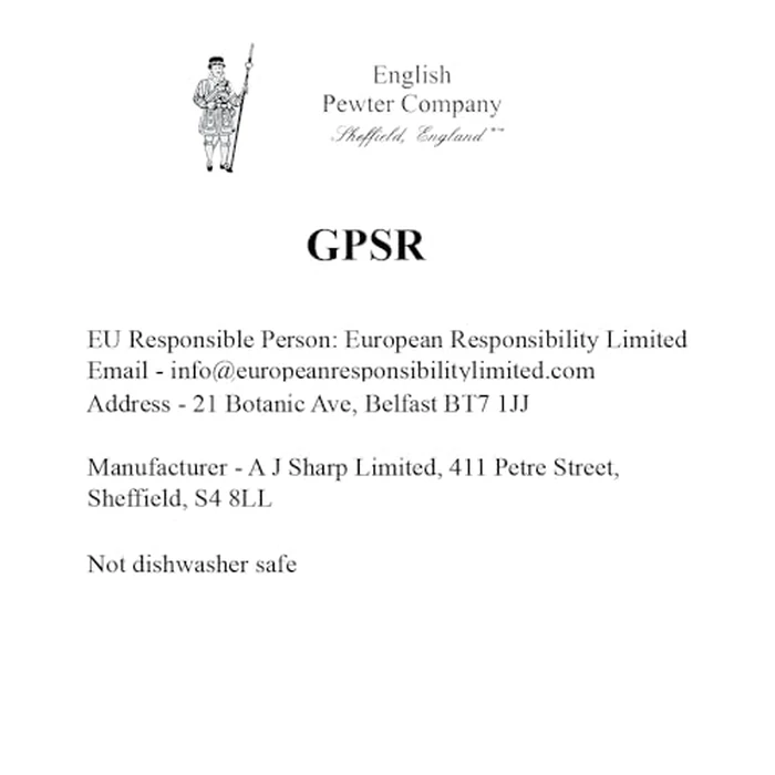 English Pewter Company 11oz Old Fashioned Whiskey Rocks Glass With Monogram Initial - Unique Gifts For Men - Personalized Gifts With Your Choice of Initial (K) MON111 by English Pewter Company Sheffield, England - Image 7