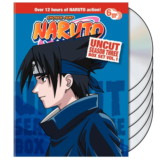 Naruto Uncut Box Set: Season 3, Vol. 1 by WARNER BROS - Used - Very Good condition - US$12.97