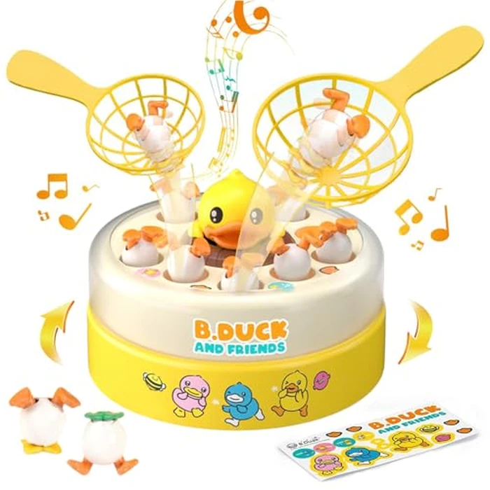 BDUCK+ Board Games for Toddlers, Kids Toys Jumping Ducks Game for Kids 4-8, 2 Players Family Board Game Interactive Educational Toy for Boys Girls, Birthday Gifts for Age 3 & Up by BDUCK+ - Used - Very Good condition - US$20.44
