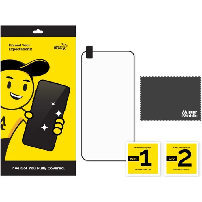 Mister Mobile Tempered Glass Screen Protector for Apple iPhone X - Clear by Mister Mobile - Image 1