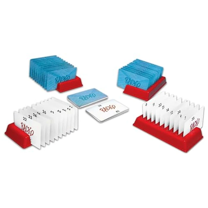 Winning Moves Rack-O Retro Game Games USA, Classic Tabletop Game Enjoyed by Families Since The 1950's! Ages 8+, 2-4 Players (6122) by Winning Moves - Image 2