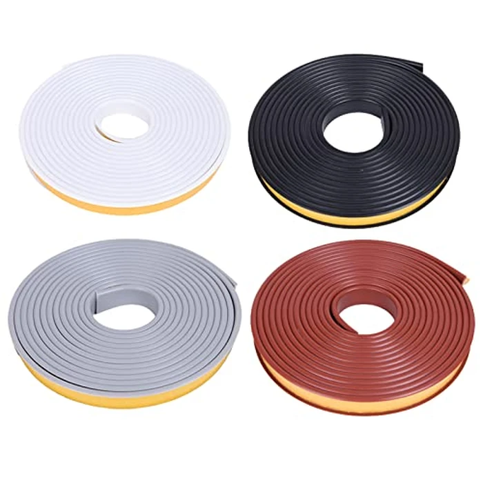 U-Shape Edge Banding, 16.4ft Self Adhesive Veneer Edging,TPE Flexible Furniture Edge Protector for Cabinet Repair Furniture Restoration (28MM, Black) by EVERDIJ - Image 8