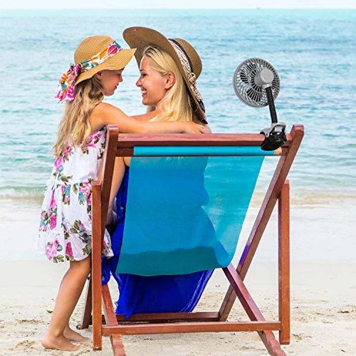 Dreambaby Caged Deluxe EZY-Fit Clip On Fan (Black) by Dreambaby - Image 7