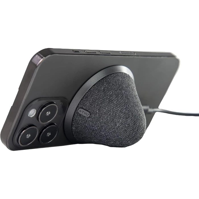 TYLT Bell Speaker with MagSafe Compatible Speaker Stand - Gray by TYLT - Image 2