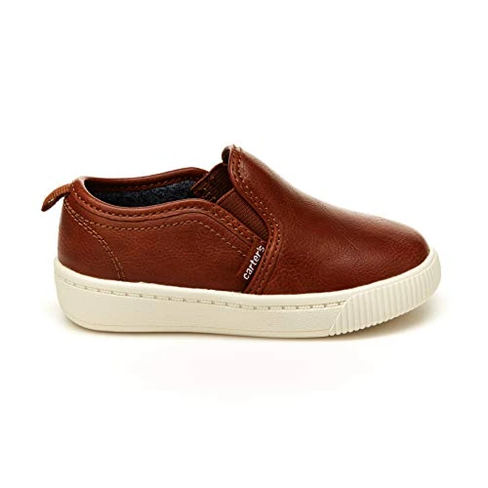 Carter's Unisex Kids Ricky Dress Shoes, Brown by Carter's - Image 2