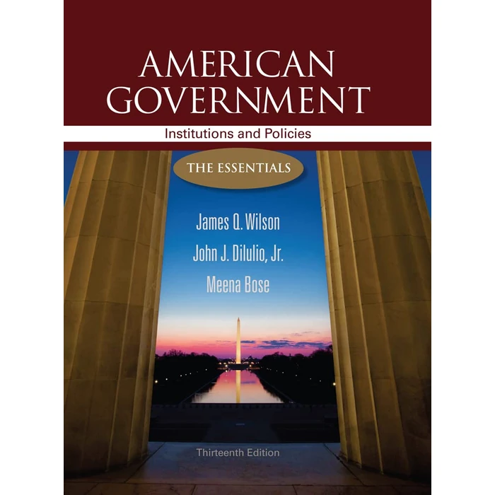 American Government: Institutions and Policies: The Essentials, 13th Edition by WADSWORTH - Used - Good condition - US$2.61