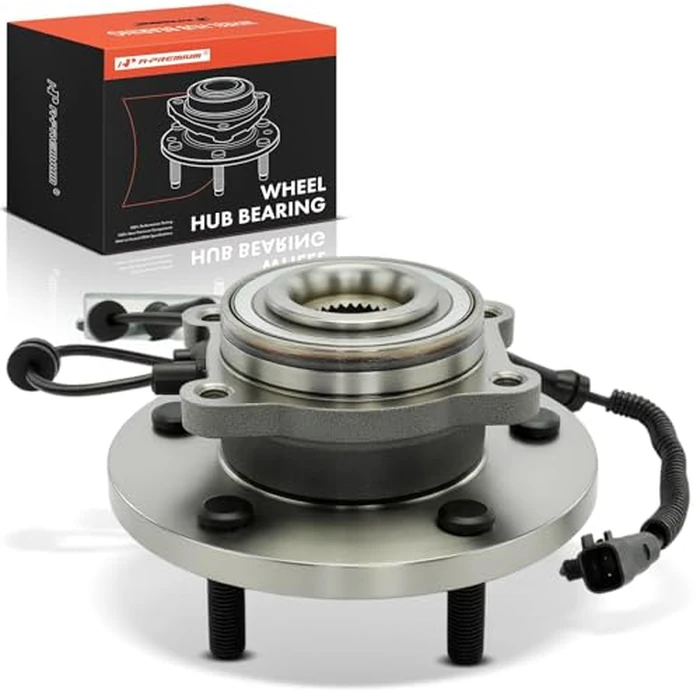 A-Premium Front Wheel Bearing and Hub Assembly with ABS & 5-Lug Compatible with Dodge Grand Caravan 2008-2020, Chrysler Town & Country 2008-2016, VW Routan 2009-2014 by A-premium - Used - Acceptable condition - CA$31.48