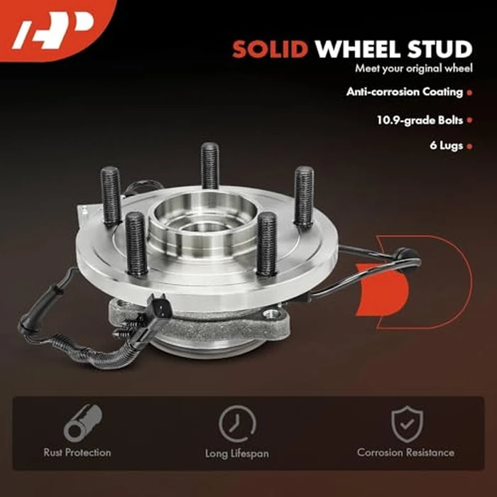 A-Premium Front Wheel Bearing and Hub Assembly with ABS & 5-Lug Compatible with Dodge Grand Caravan 2008-2020, Chrysler Town & Country 2008-2016, VW Routan 2009-2014 by A-premium - Image 7