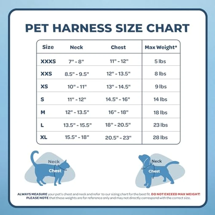 Best Pet Supplies Voyager Step-in Air Harness - All Weather Mesh, Reflective, No Pull Harness for Dogs, Cats - Secure with Hook & Loop Fastener, Buckle, Double D-Rings - Blue/Black Trim, L by Best Pet Supplies - Image 5