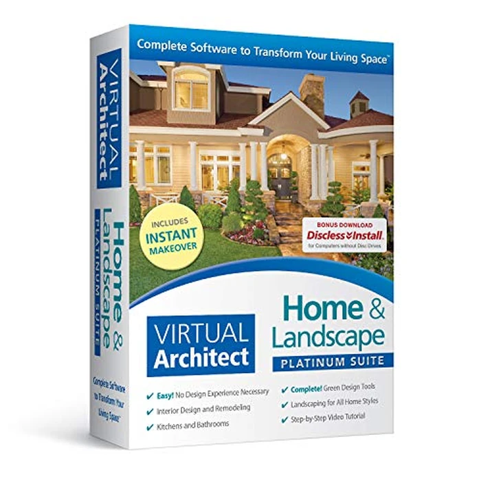 Virtual Architect Home & Landscape Platinum Suite by Nova Development US - Used - Good condition - US$30.33