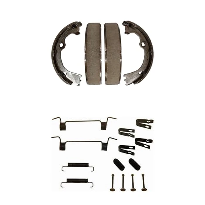 Top Quality Rear Parking Brake Shoes With Hardware Kit Replacement For Ford F-150 KNH-100050 by TOP QUALITY - Used - Acceptable condition