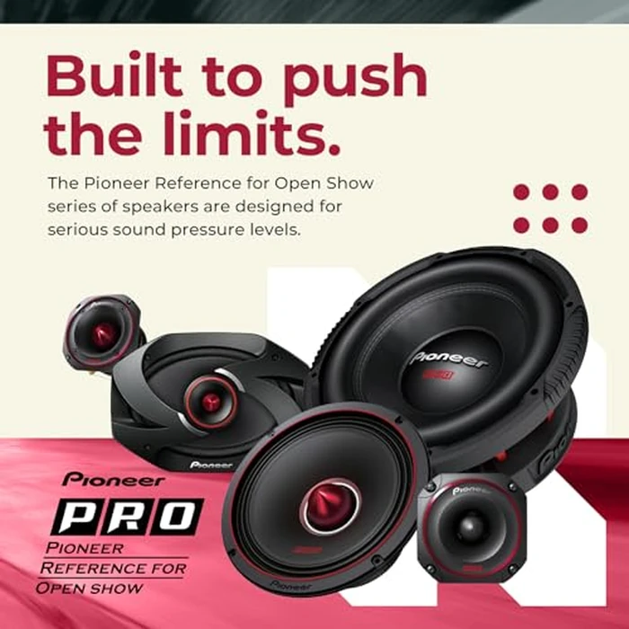PIONEER P.R.O. Series TS-6900PRO 6” x 9” 2-Way Speakers (Pair) - 600W Max, Perfect for High-SPL Builds and Pro-Level Car Audio by PIONEER - Image 3