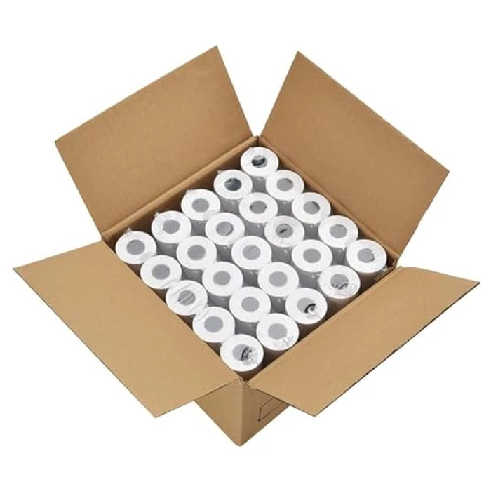 MFLABEL 2 1/4" x 50' Thermal Paper Cash Register POS Receipt Paper (50 Rolls) by MFLABEL - Used - Like New condition - CA$21.69