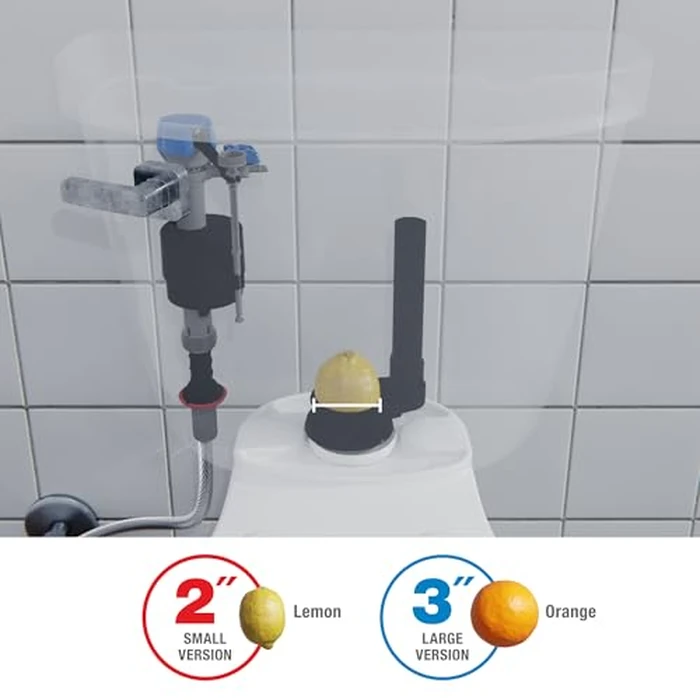 Fluidmaster K-400H-043-T4 Super Kit 2 in, or 3 Flapper and Toilet Fill Valve, Multi by Fluidmaster - Image 2