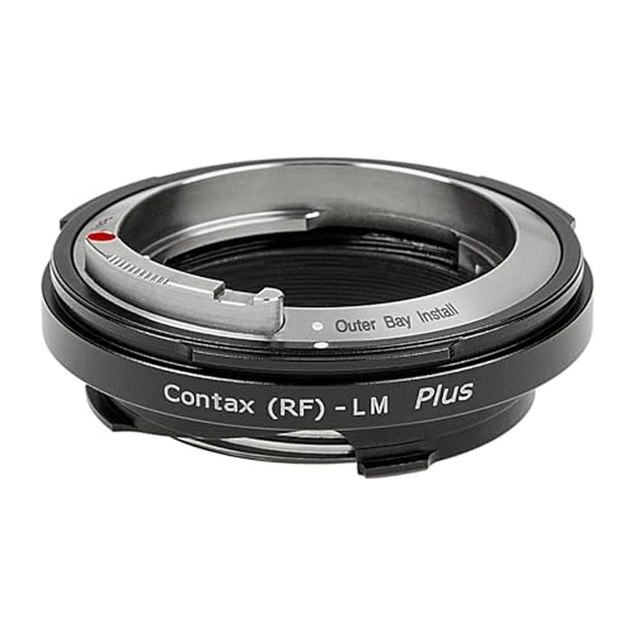 Lens Adapter Plus: Contax RF (Int & Ext) Lens - Leica M Mount Cameras by Fotodiox - Used - Like New condition - US$130.47