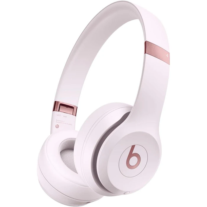 Beats by Dre Solo 4 Bluetooth Wireless On-Ear Headphones - Cloud Pink by Beats by Dre - Refurbished - Good condition - CA$190.49