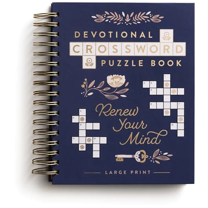 Renew Your Mind: Devotional Crossword Puzzle Book (36 Daily Devotions with Inspiring Activities to Refresh Your Soul) - The Perfect Gift for Christian Women by Dayspring Publishing - Used - Like New condition - CA$20.46