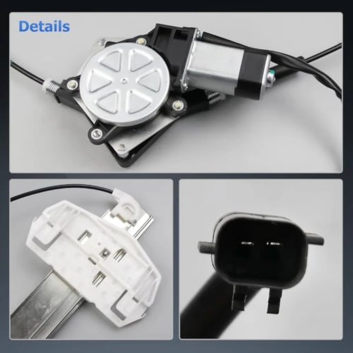 OTO-K Front Side Passenger Window Regulator With Motor Assembly Compatible with Jeep Wrangler 2007-2017,Wrangler JK 2018,748-913 by OTO-KAUTOPARTS - Image 8