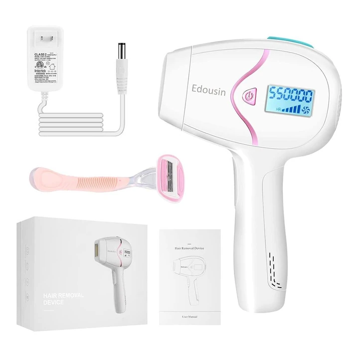 Edousin D-1130 Laser Hair Permanent Remover - White by Edousin - Refurbished - Excellent condition - US$40.24