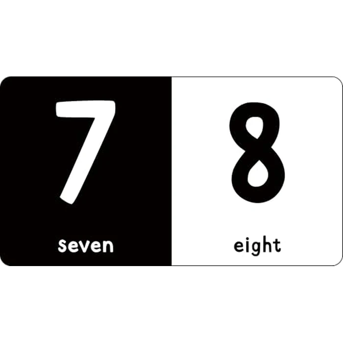 My Little Black and White Board Book Library - Set of 5 High Contrast Board Books (What Does Baby See?) by PETER PAUPER PRESS - Image 6