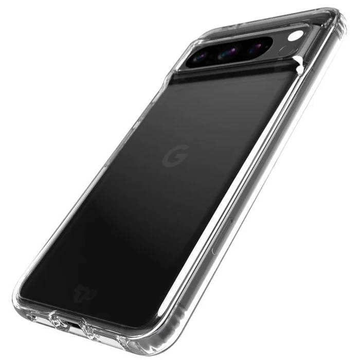 Tech21 EvoClear Series Hard Phone Case for Google Pixel 8 Pro - Clear by Tech21 - Image 3