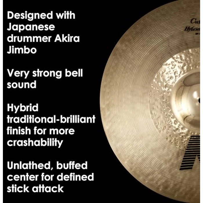 Zildjian 20" K Custom Hybrid Ride by Zildjian - Image 4