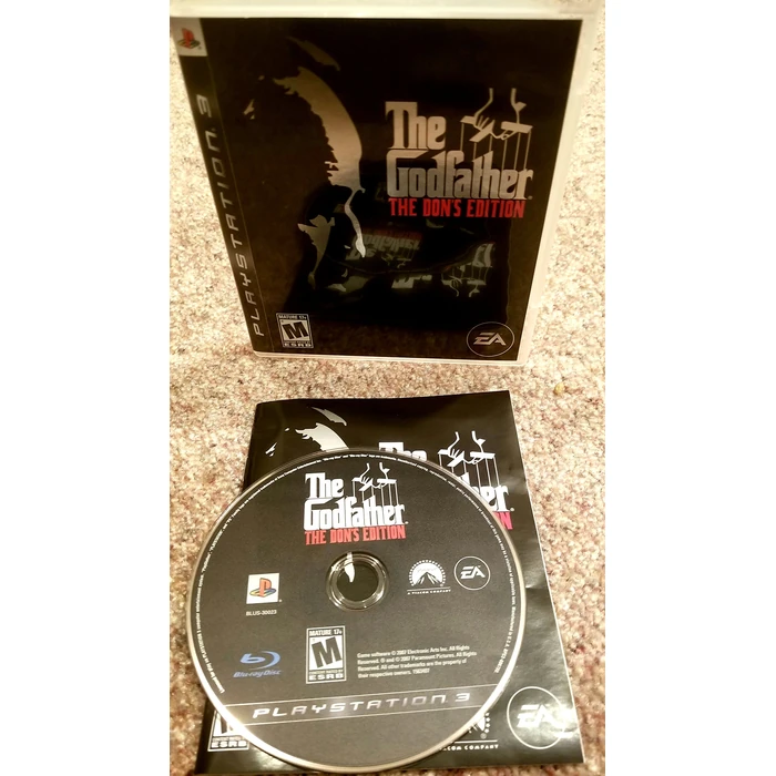 The Godfather The Don's Edition -PLAYSTATION 3 by Electronic Arts - Used - Like New condition