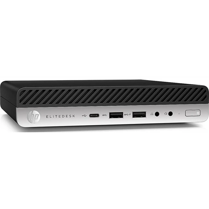 HP EliteDesk 800 G4 Desktop Mini Micro PC - Intel Core i5-8500T 2.1GHz - 256GB - Black - 16GB RAM by HP - Image 3