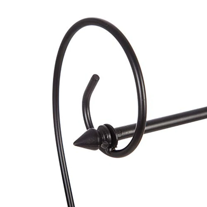 Evergreen Scroll American Garden Flag Stand | Premium Metal Iron Flag Holder Stand | Fits 12x18 Garden Flags for Outside | Weatherproof Outdoor by Evergreen Flag - Image 7