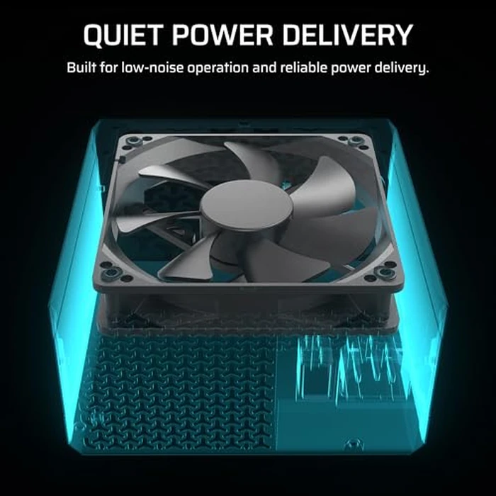 CORSAIR CX750M (2025) Semi Modular ATX 3.1 PCIe 5.1 Low-Noise 750W Power Supply with 12V-2x6 Cable - Cybenetics Bronze Efficiency, LLC Topology, 105 degreesC Capacitors - Black by Corsair - Image 5