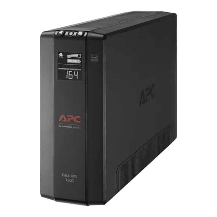 APC UPS Back-UPS Pro 1500VA UPS, 900W Battery Backup & Surge Protector, AVR, 10 Outlets (NEMA 5-15R), LCD, BX1500M Uninterruptible Power Supply for Computers, Wi-Fi Routers, Home Office Electronics by APC - Image 1