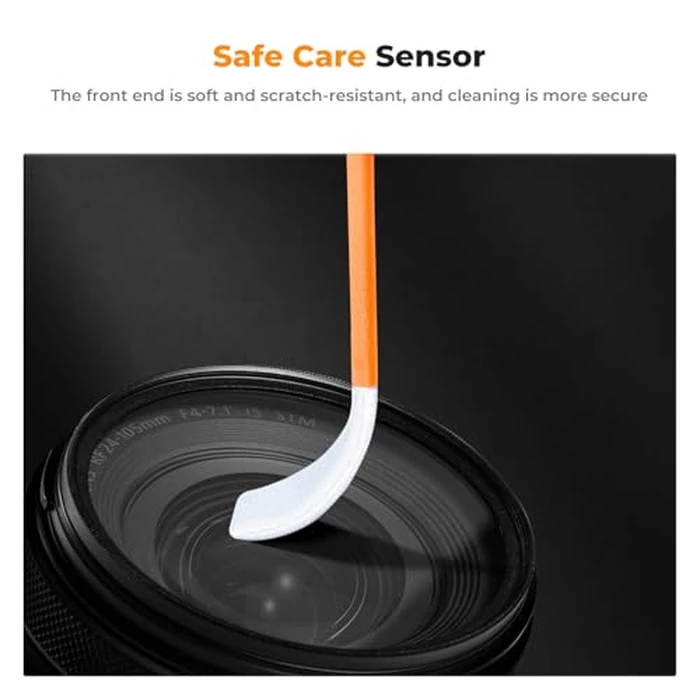 K&F Concept 10 Pack APS-C-Frame Sensors Cleaning Swabs, DSLR SLR Digital Camera Dry CCD CMOS Clean Swabs Compatible with Nikon Sony Canon DSLR Camera Sensor by K&F CONCEPT - Image 5