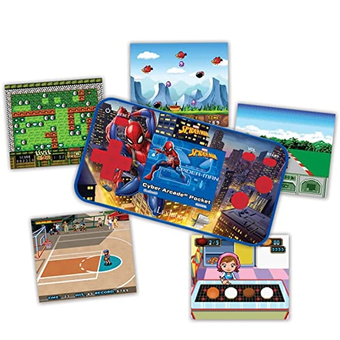Handheld Console Cyber Arcade(R) Pocket Spider-Man - Screen 1.8'' 150 Games incl. 10 with Spider-Man by Lexibook - Image 3