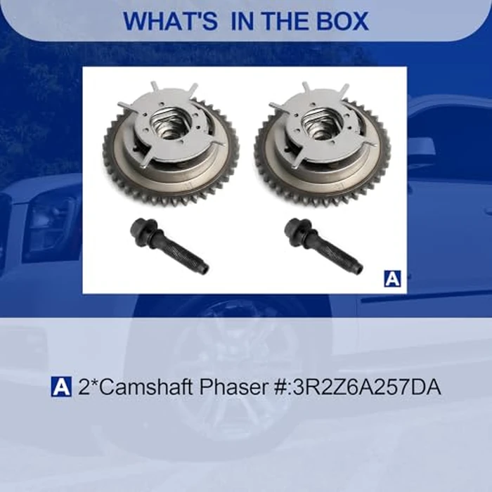 Timing Camshaft Sprocket Cam Phaser For 2005-2014 For Ford Expedition,2006-2010 For Ford Explorer,2004-2010 For Ford F-150,2005-2010 For Ford F-250/F350 Super Duty,2005-2010 For Ford Mustang by WQ W&Q AUTO PARTS - Image 3