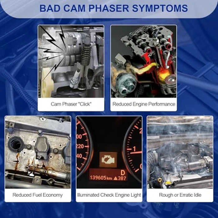 Timing Camshaft Sprocket Cam Phaser For 2005-2014 For Ford Expedition,2006-2010 For Ford Explorer,2004-2010 For Ford F-150,2005-2010 For Ford F-250/F350 Super Duty,2005-2010 For Ford Mustang by WQ W&Q AUTO PARTS - Image 5
