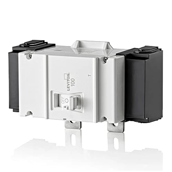 Leviton Main Circuit Breaker, 100 Amp, 2-Pole, Thermal Magnetic, LM100-T, White by Leviton - Image 4