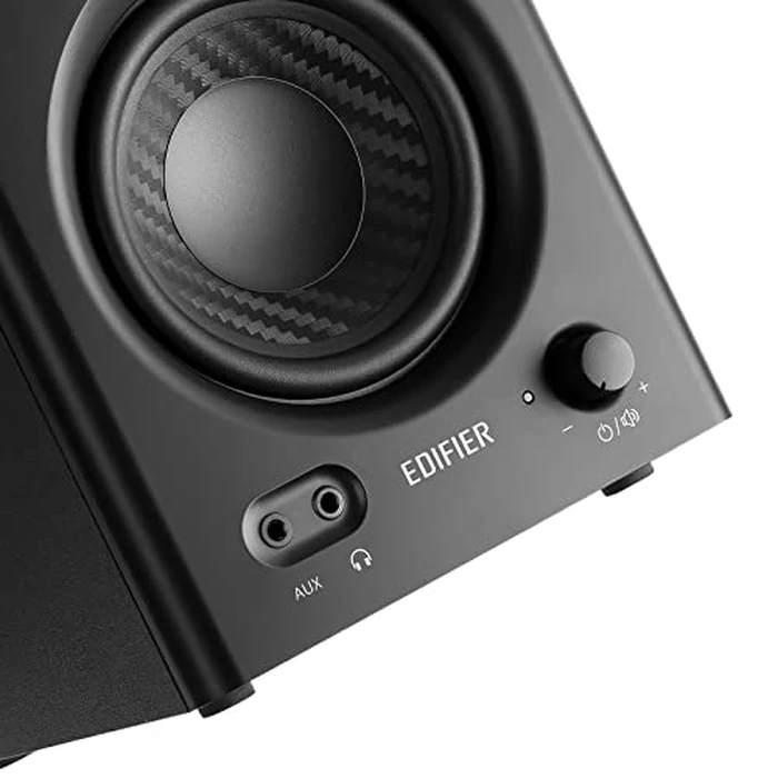 Edifier MR4 Powered Studio Monitor Speakers, 4" Active Near-Field Monitors Speaker - Black (Pair) by Edifier - Image 4