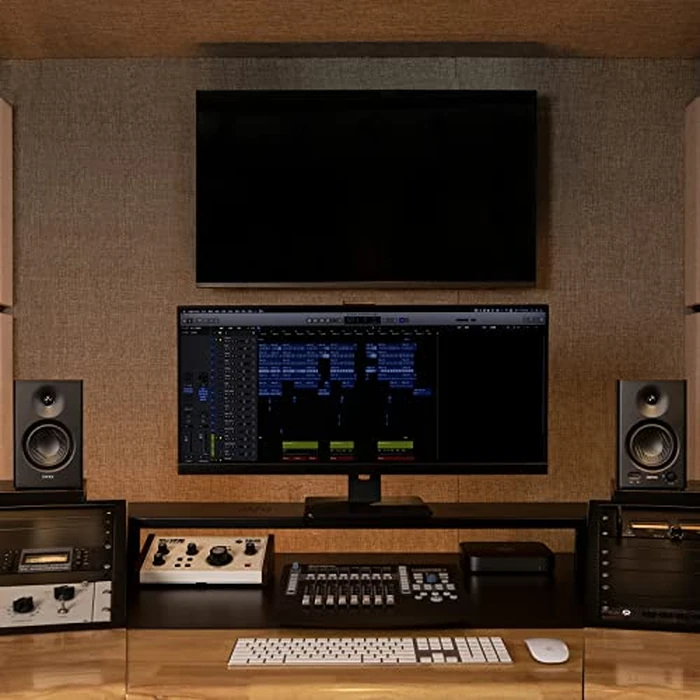 Edifier MR4 Powered Studio Monitor Speakers, 4" Active Near-Field Monitors Speaker - Black (Pair) by Edifier - Image 6