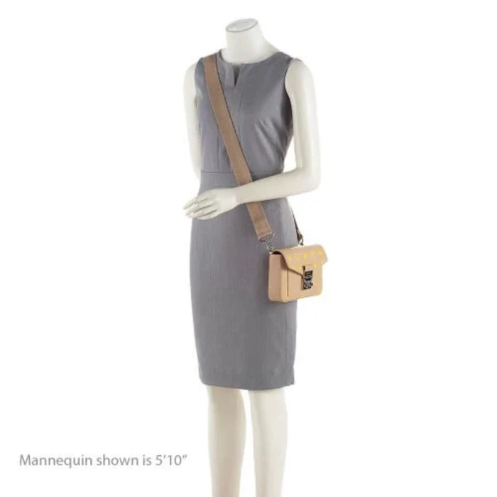 MCM Leather Color Splash Millie Small Crossbody - Leather - Yellow/Beige by MCM - Image 5