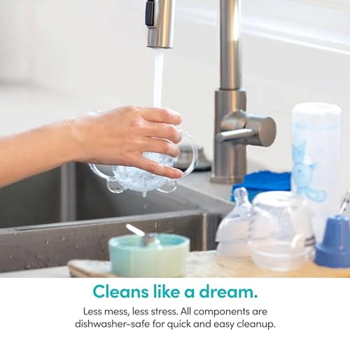 NutriBullet NBY-50100 Baby Complete Food-Making System, 32-Oz, White, Blue, Clear by NutriBullet - Image 10