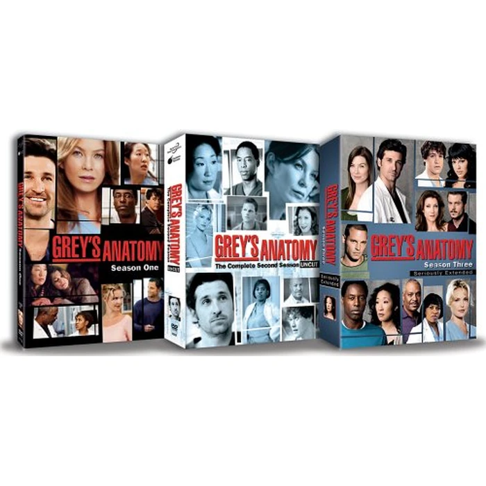 Grey’s Anatomy - Seasons 1 - 3 by Buena Vista Home Entertainment - Used - Good condition - US$19.99