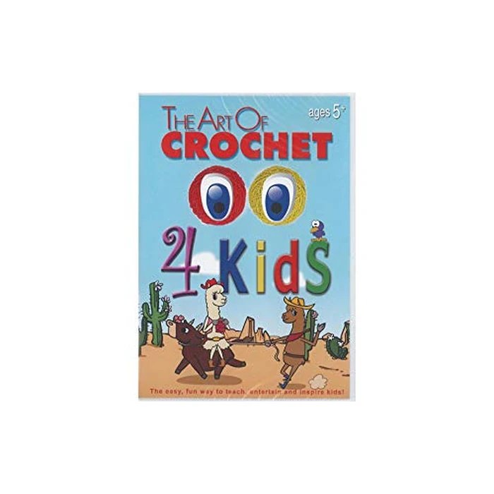 The Art of Crochet: 4 Kids by LEISURE ARTS - Used - Good condition - US$10.96
